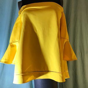 Never worn off the shoulder summer top